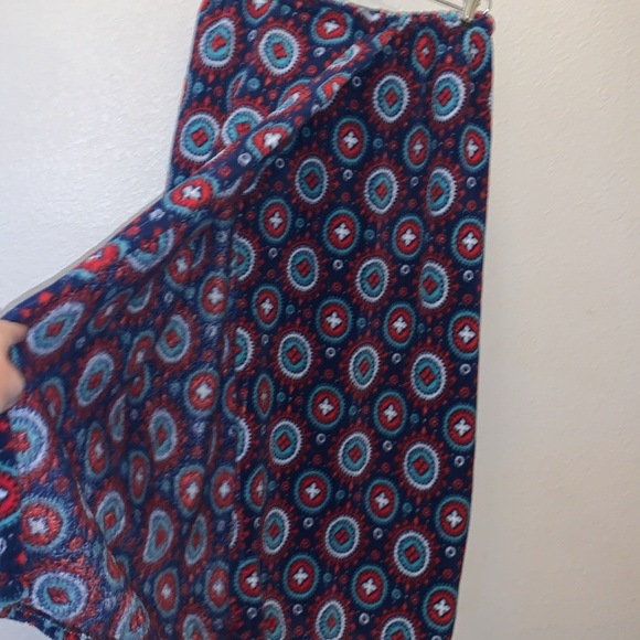 Blue Star Blue Patterned Plush towel wrap - Picture 3 of 6